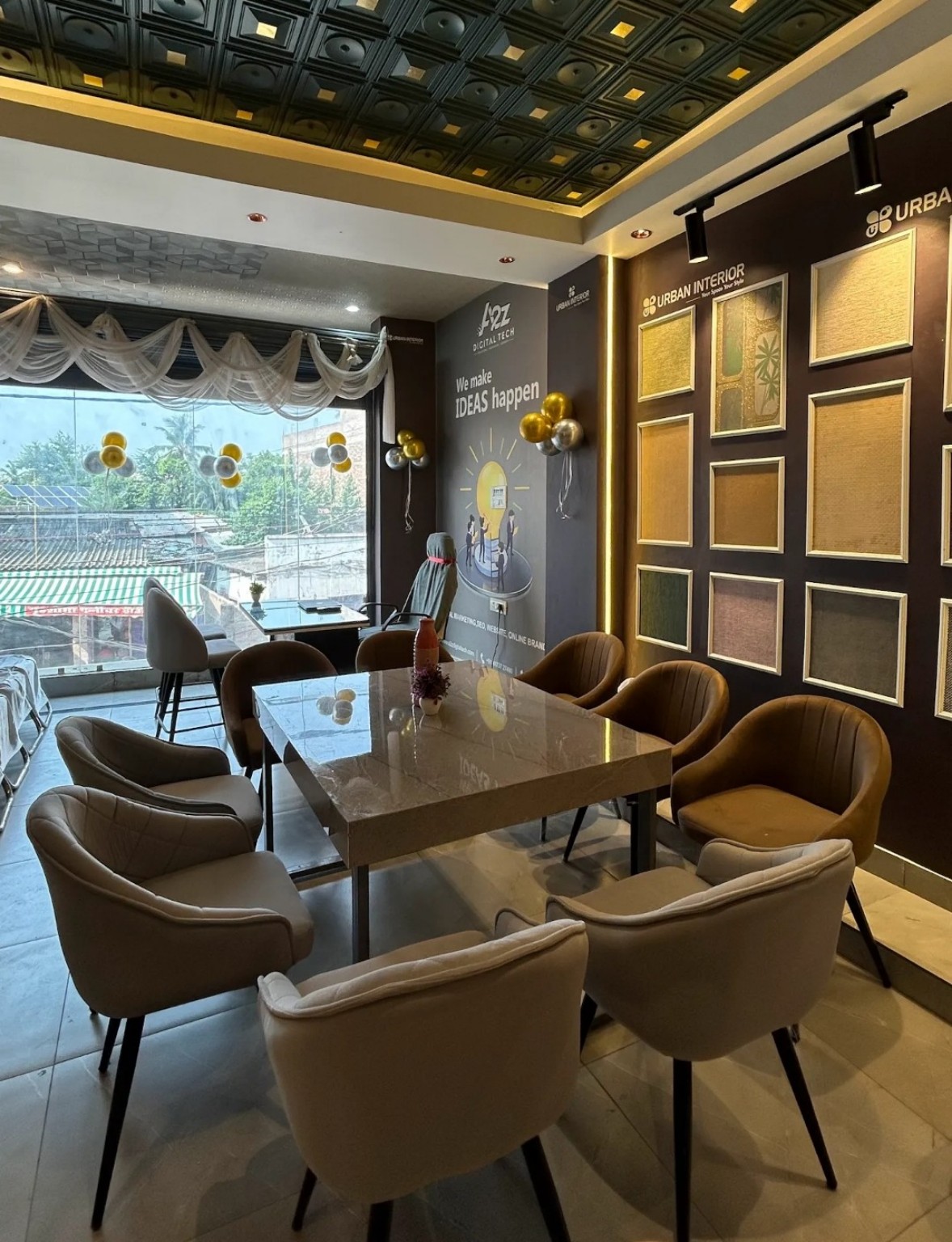 A2Z Digital Tech office interior in Darbhanga